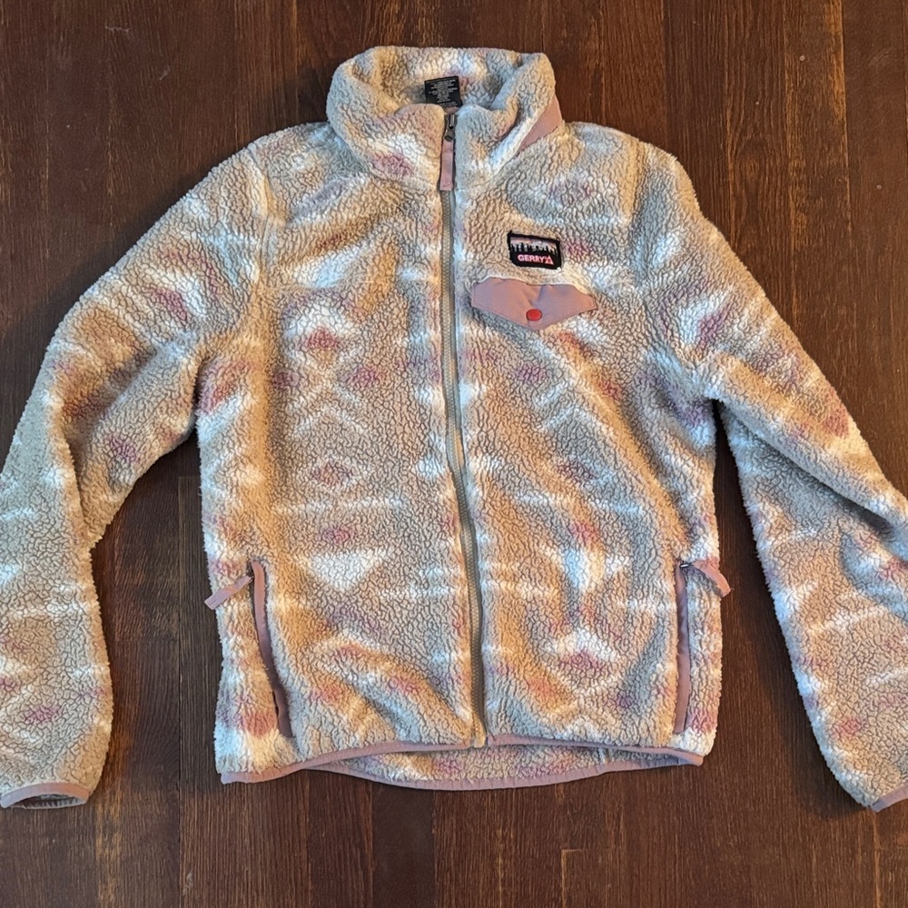Gerry Women’s Fleece Jacket Aztec Print